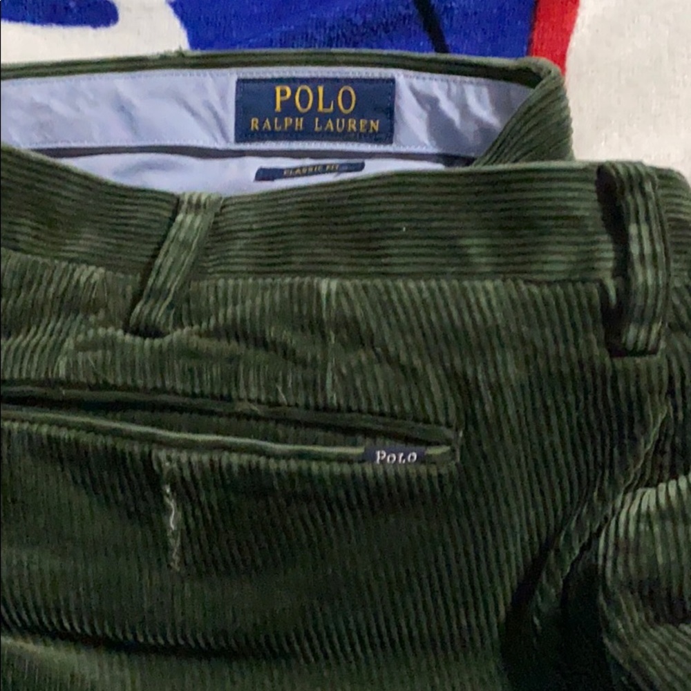Polo corduroy pants